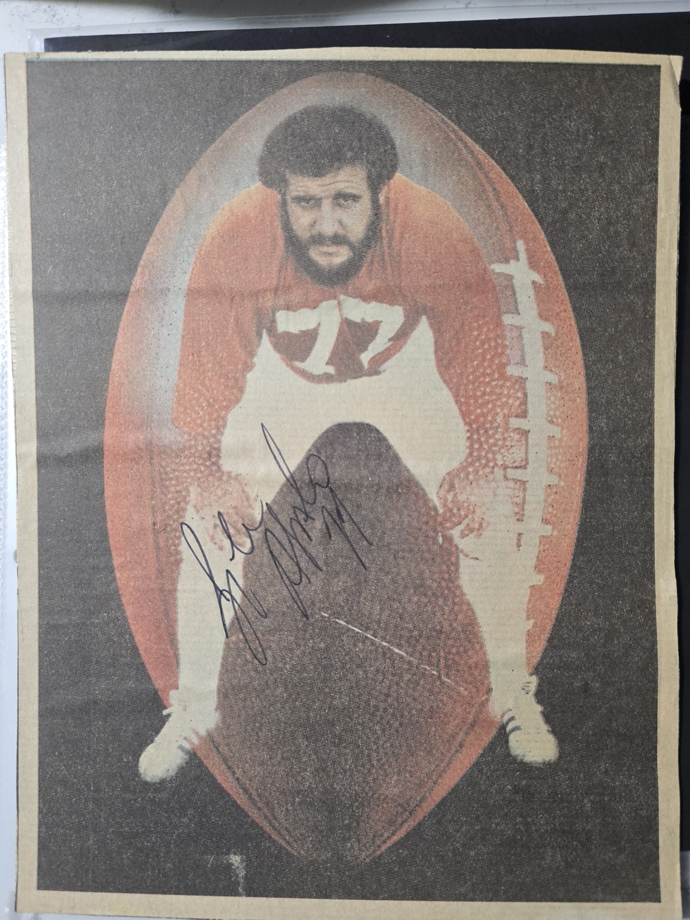 Lyle Alzado  Newsprint Poster / Clipping